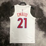 Maillot de Basket #21 Embiid 76ers 22-23 city Imprimé